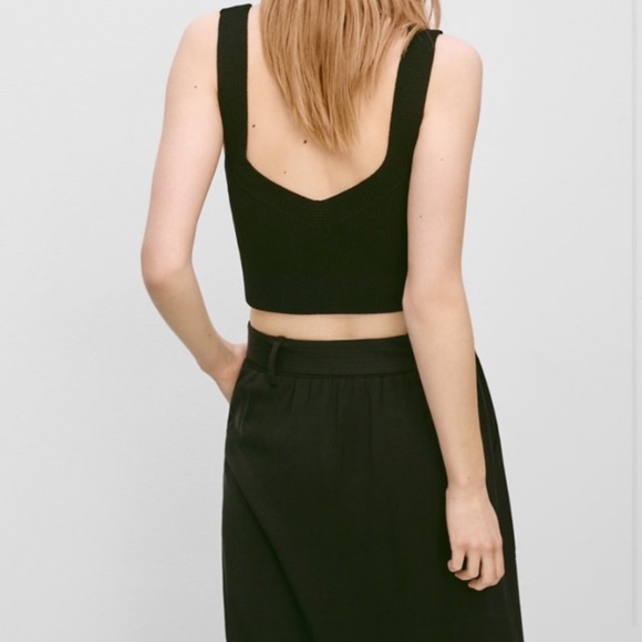 Aritzia Wilfred Mony Knit Top, Size S - Picture 2 of 9